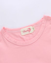 Super Soft and cool 12M-10Y Bamboo Pajamas Summer Children Sleepwear home wear Set Cozy PINK 